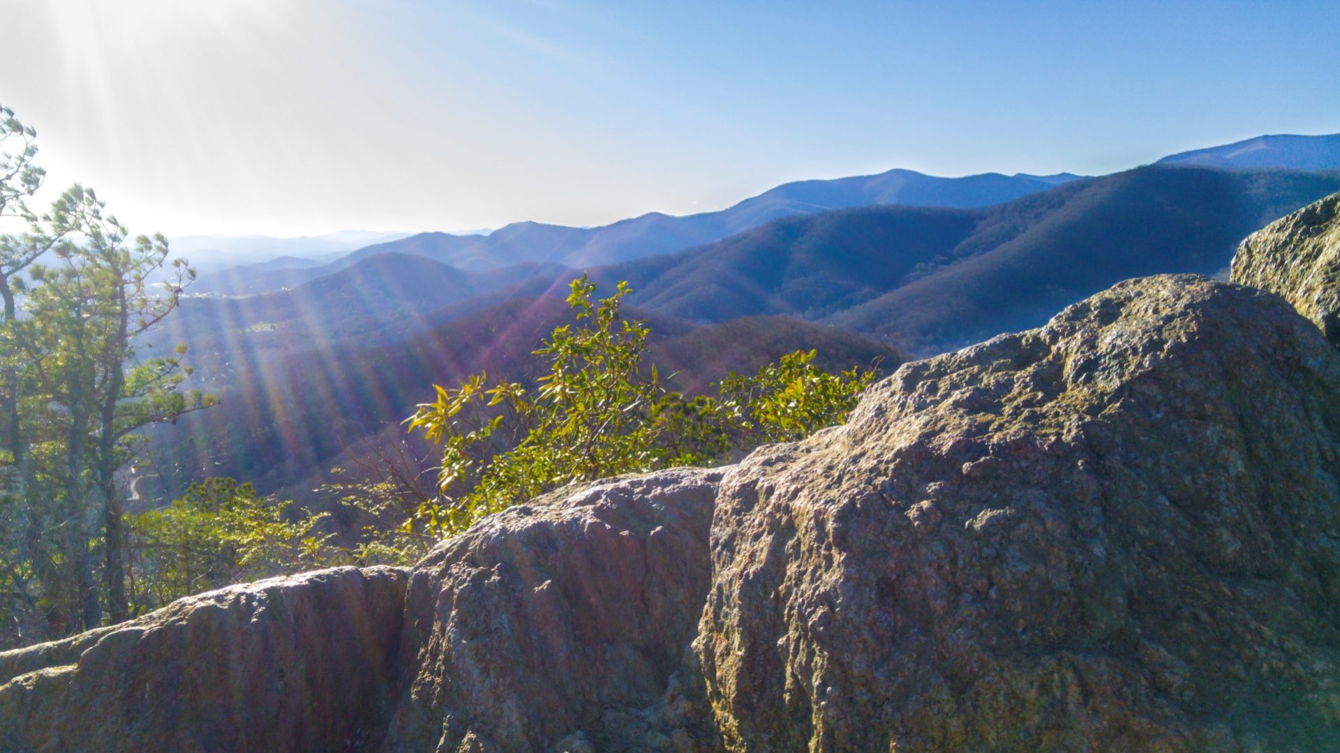 View from Lookout Mountain in Montreat